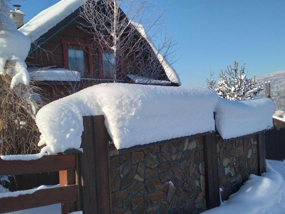 Chata Drewniana Stefanowka Slemien Exterior foto