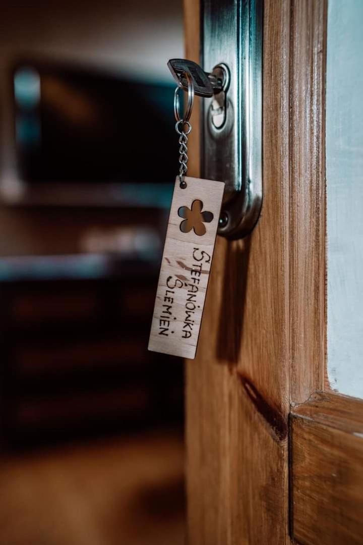 Chata Drewniana Stefanowka Slemien Exterior foto