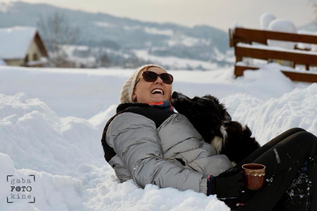Chata Drewniana Stefanowka Slemien Exterior foto
